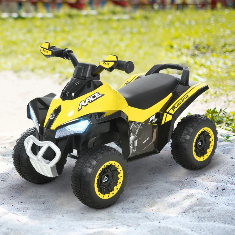 Kids Ride-On Car Walker with Music & Lights, Manual