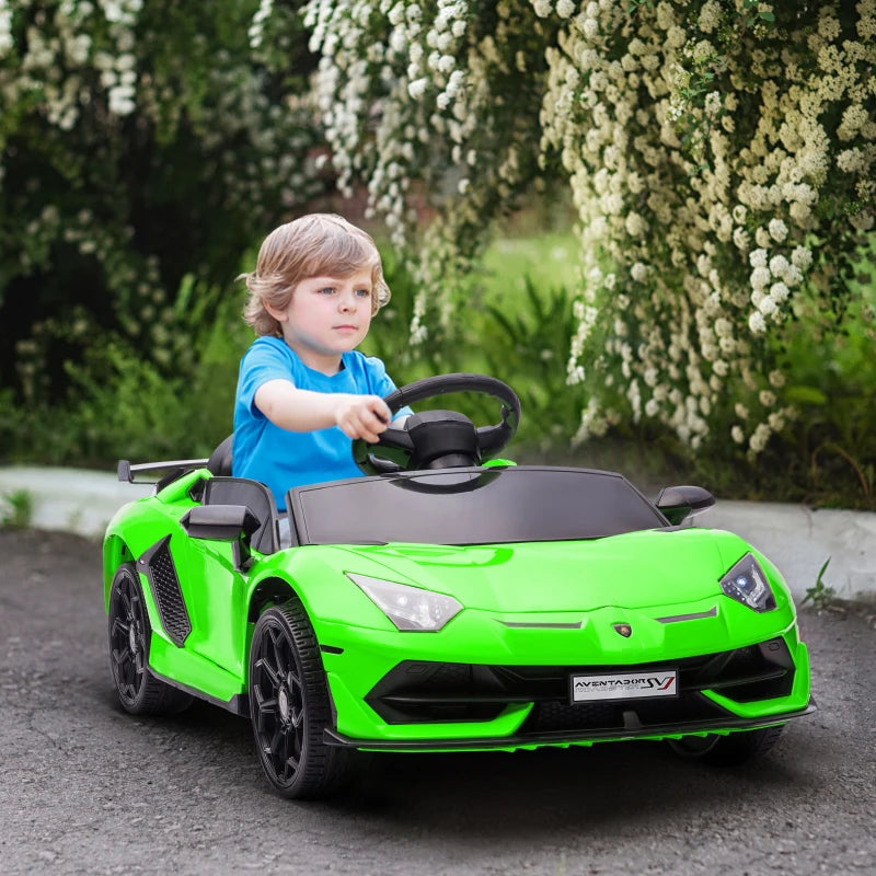 Lamborghini 12V Kids Car with Butterfly Doors & Remote