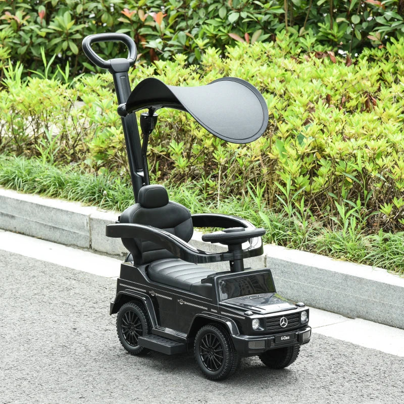 3-in-1 Kids Ride-On Push Car Walker with Horn & Steering