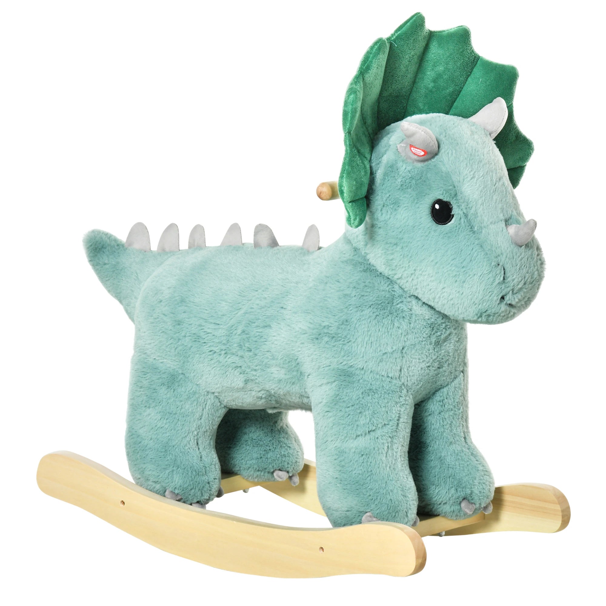 Kids Plush Ride-On Rocking Horse