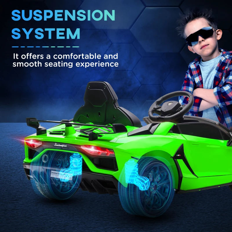 Lamborghini 12V Kids Car with Butterfly Doors & Remote