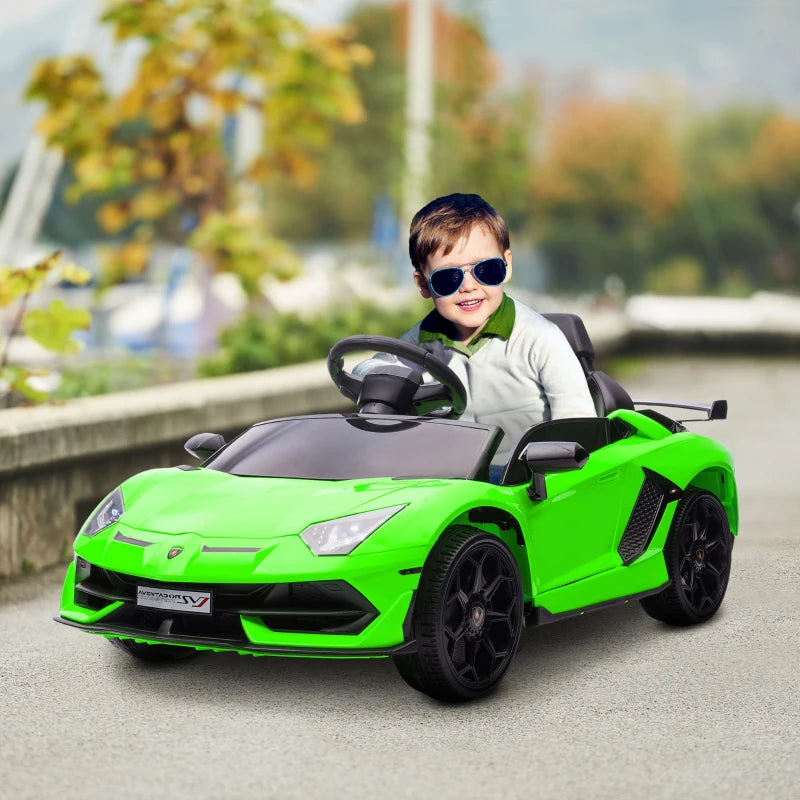 Lamborghini 12V Kids Car with Butterfly Doors & Remote