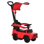 3-in-1 Kids Ride-On Push Car Walker with Horn & Steering