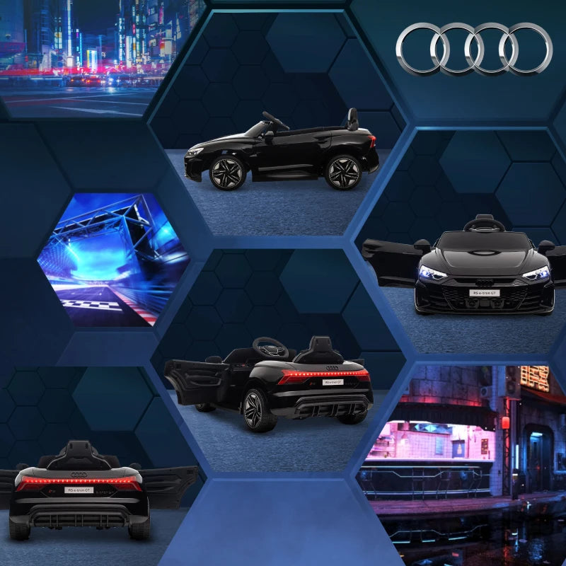Audi 12V Kids Ride-On Car with Remote, Lights, Music