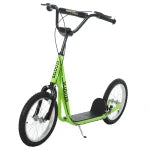 Adjustable Height Kick Scooters for Kids, Dual Brakes