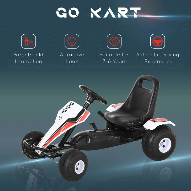 Kids Adjustable Seat Pedal Go-Kart