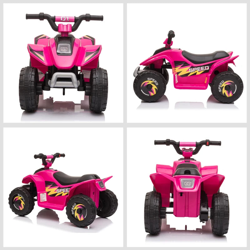 6V Electric Ride-On ATV Toy Quad: Forward/Reverse