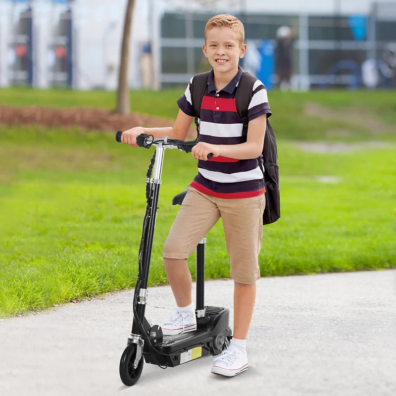 Kids' Outdoor Ride-On Scooter: 120W Motor, 2x12V Battery