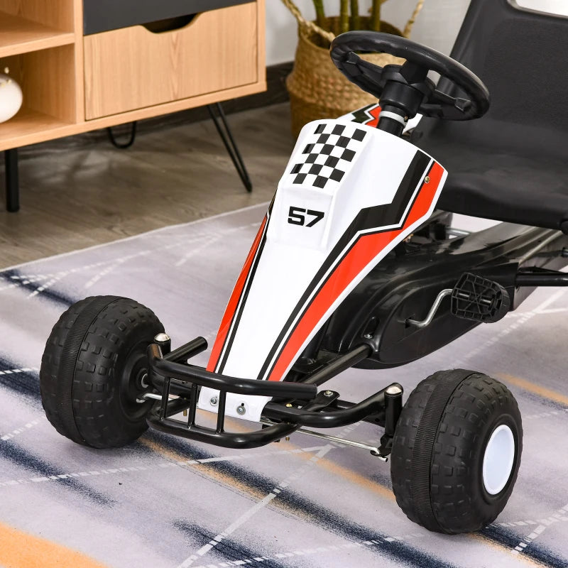 Kids Adjustable Seat Pedal Go-Kart