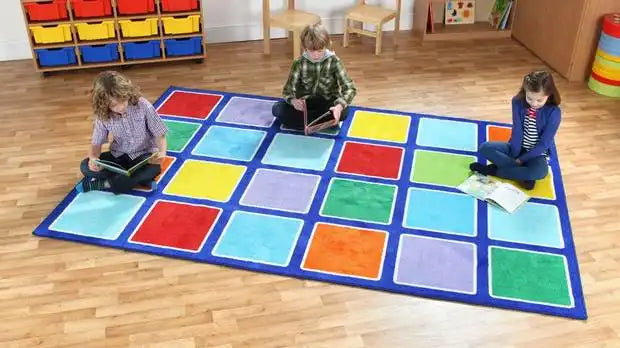 Rainbow Placement Rug